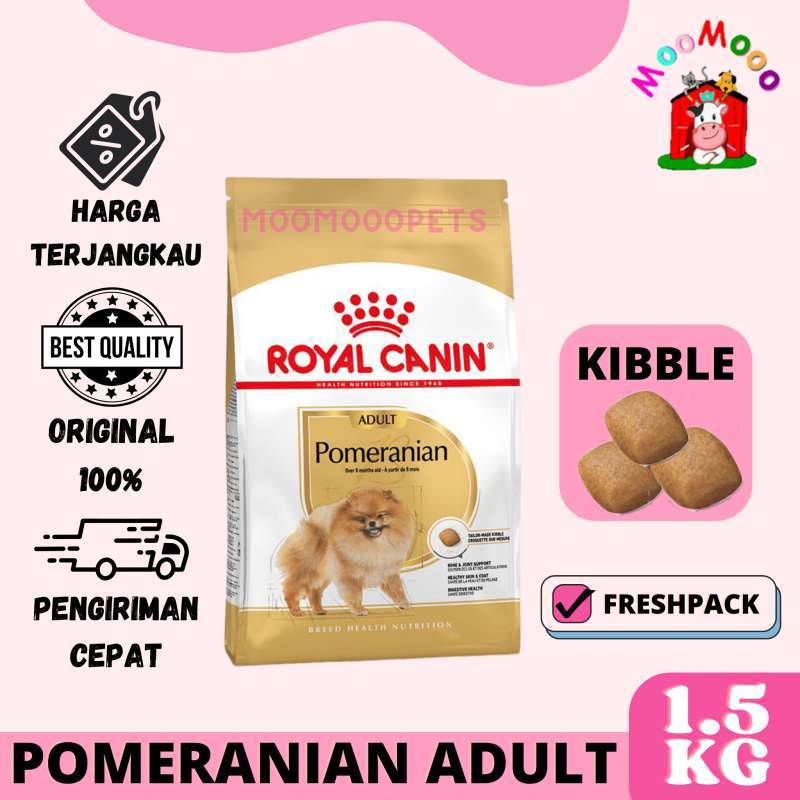 Promo Royal Canin Pomeranian Adult Makanan Anjing Ras Pom Dog