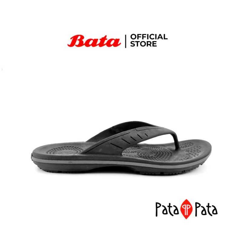 Jual Bata Sandal Pria Shazam Black 8716606 Hitam 40 Di Seller