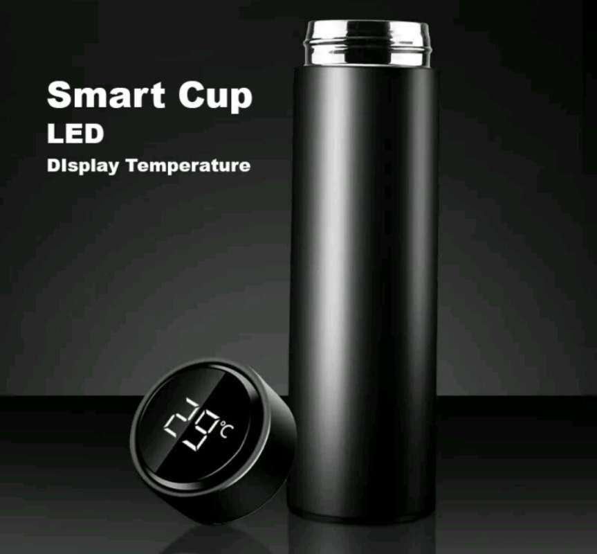 Botol Thermos 500ml Tumbler LED Display Temperatur Suhu Termos
