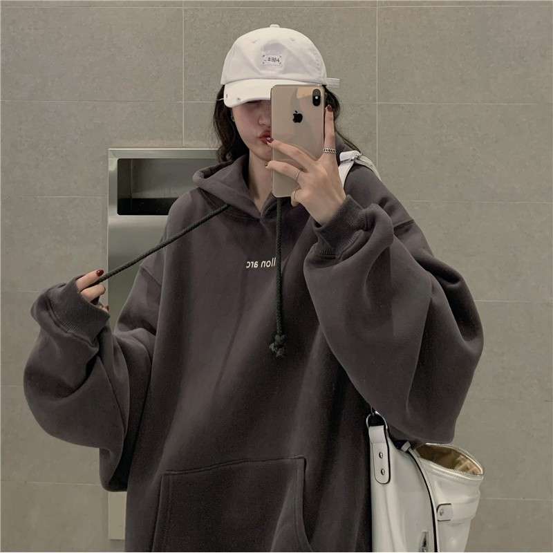 Hoodie wanita korea style outlet