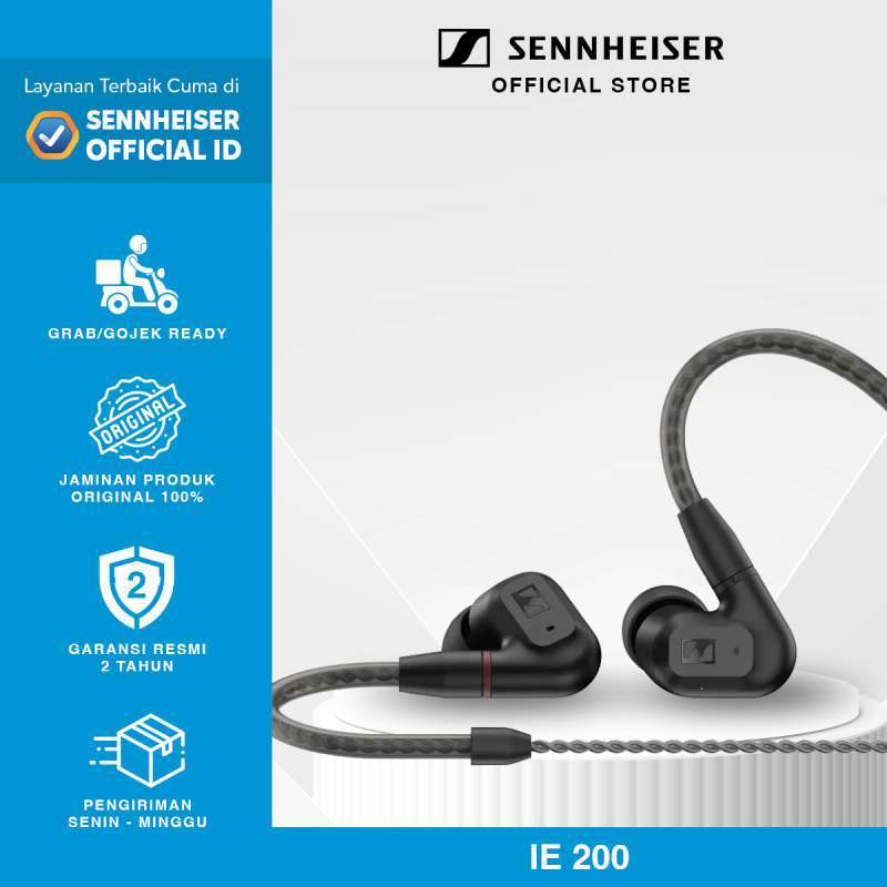 SENNHEISER IE 200 In-Ear Audiophile Headphones