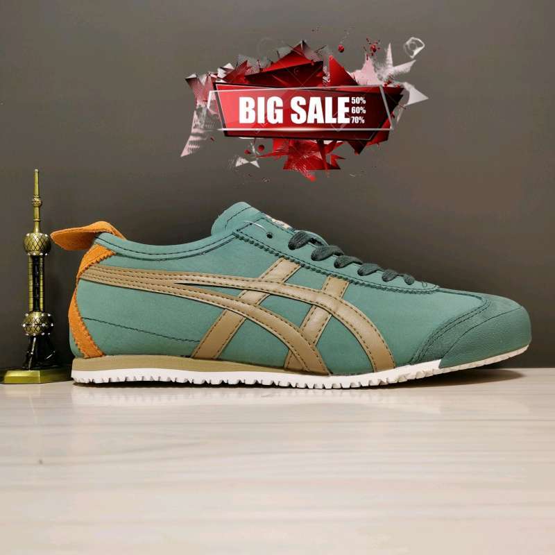 Onitsuka tiger mexico 66 hotsell hiking green safari khaki