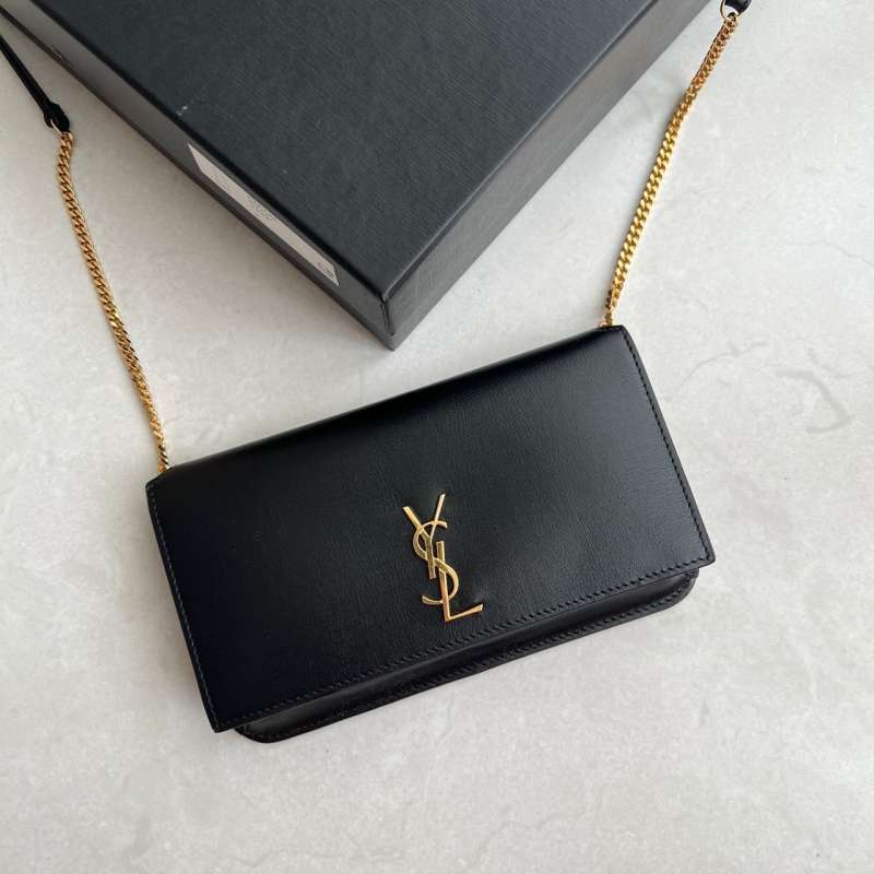 Saint laurent harvestright phone holder bag