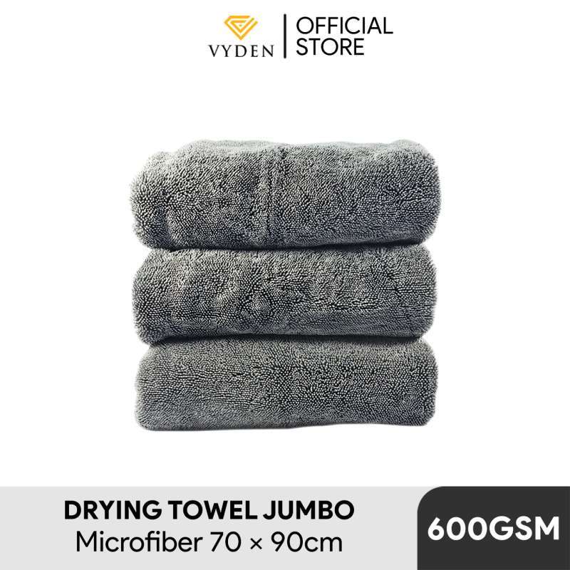 Korean Quality 1200GSM Twisted Loop Microfiber Drying Towel for