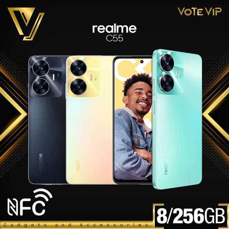 Promo Realme C55 8/256GB smartphone 90Hz FHD+, 5000mAh Cicil 0% 3x - Kota  Malang - Alibabastore.id