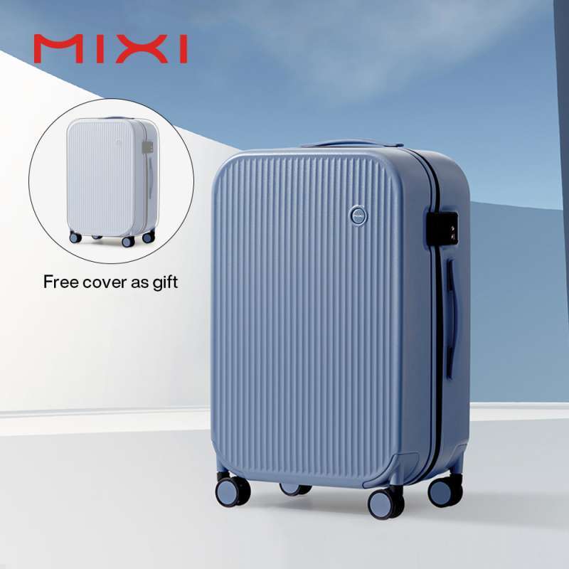 Promo Mixi Cabin Luggage Koper Kabin Hardcase 20 Inch M9268 Blue