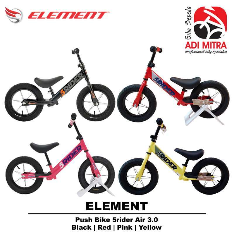 Jual Element 5rider Air 3.0 Push Bike Balance Bike Yellow di