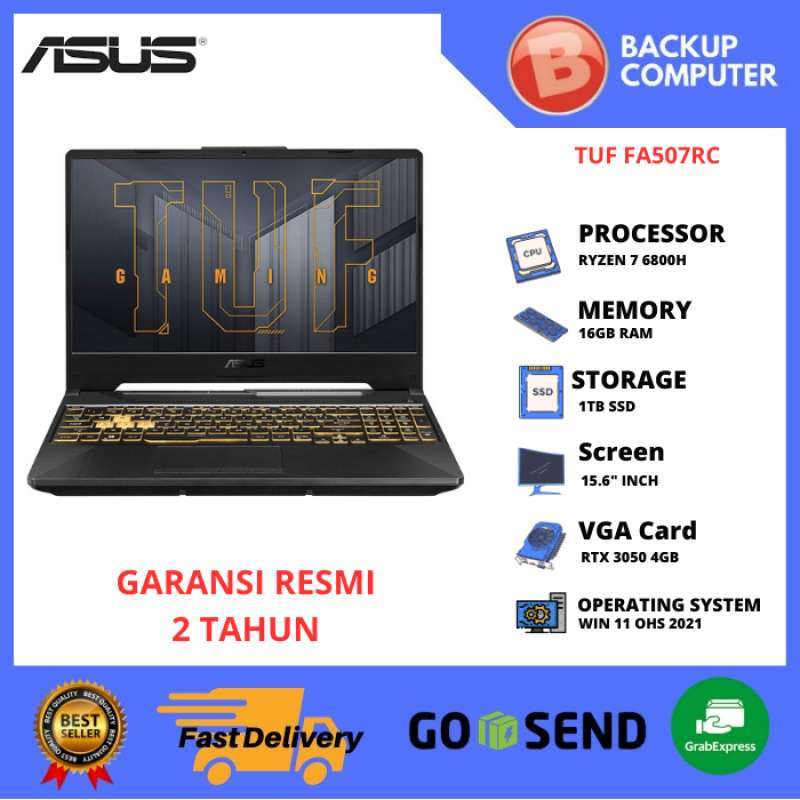 LAPTOP ASUS TUF FA507RC R735B7GO RYZEN7 6800 - Main Image