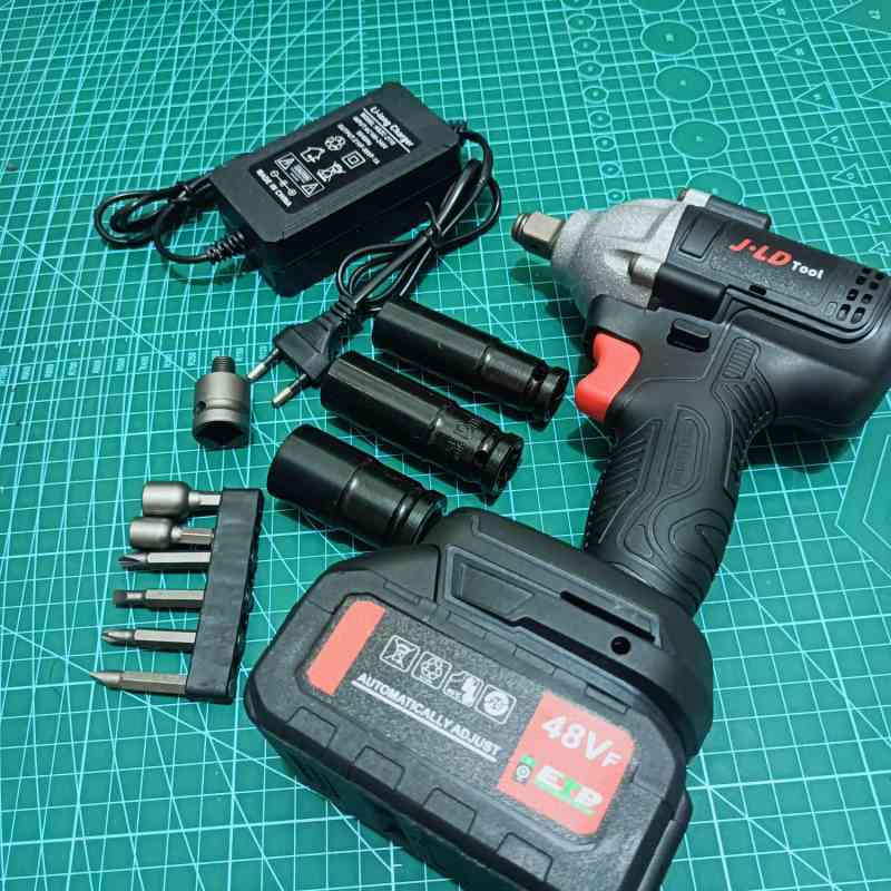 Jual Jld Impact Wrench Cordless Mesin Impact 1 Baterai 48v Komplit Di Seller Arsyaf Teknik Indonesia Pt.arsyaf Teknik Indonesia Kota Depok Blibli