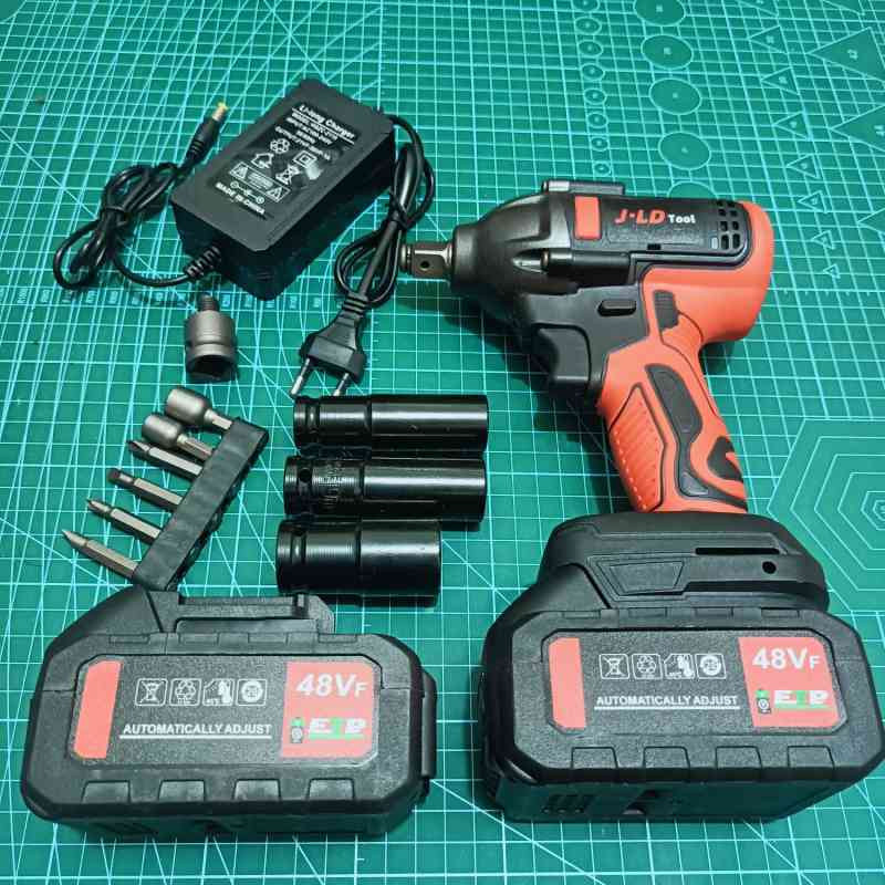 Jual Jld Mesin Impact Wrench Cordless 2 Baterai 48v Sedia Impact Wrench Jld Impact Jld Impact Wrench Cordless Bor Cordless Impact Di Seller Arsyaf Teknik Indonesia Pt.arsyaf Teknik