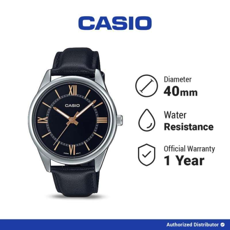 Promo Casio MTP V005L 1B5UDF Jam Tangan Pria Analog Diskon 21 di