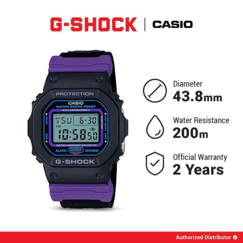 G Shock DW 5600THS 1DR Jam Tangan Pria Digital Casio