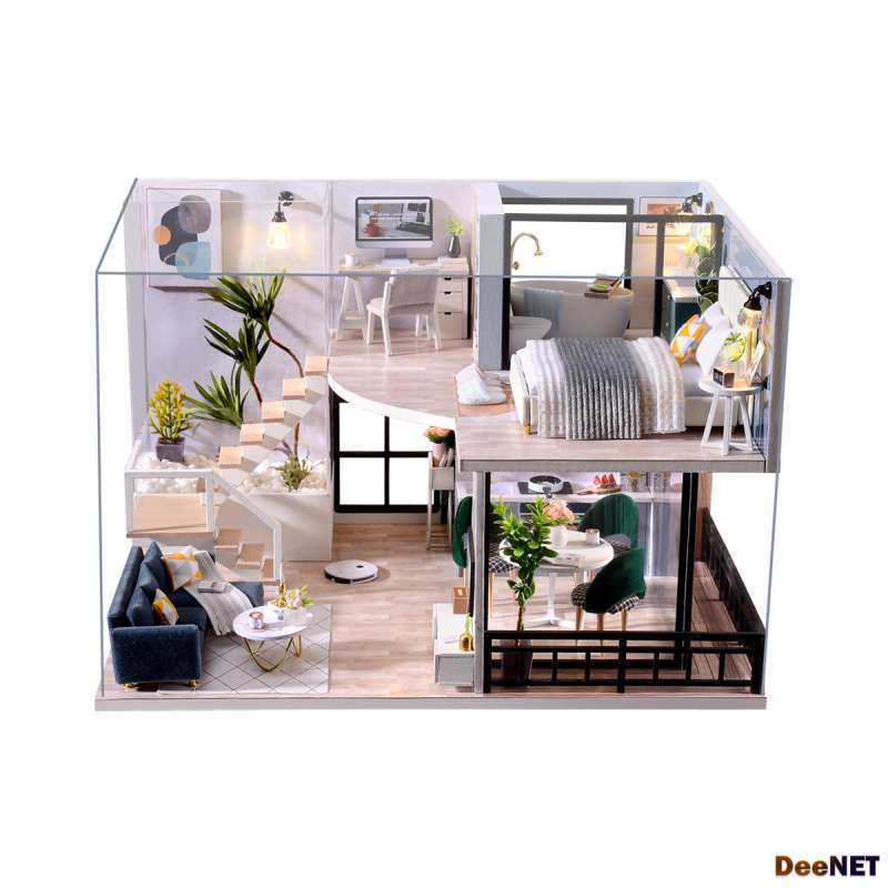 Cute room dollhouse sales