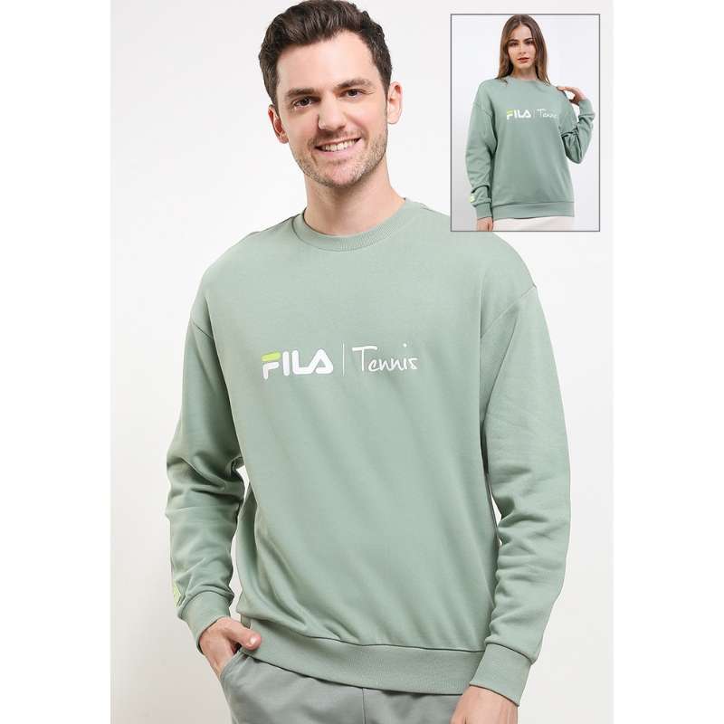 Promo Fila Tennis Lifestyle Sweatshirt Unisex Bill Green Diskon 28 Di Seller Fila Indonesia Official Store Cileunyi Wetan Kab. Bandung Blibli