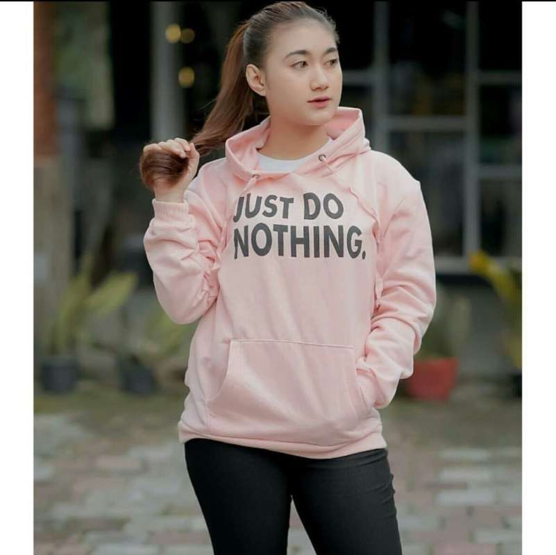 Jual Sweater Wanita Berkualitas Just Do Nothing L Pink Di Seller Alaka Official Store Karangtanjung Kab. Bandung Barat Blibli