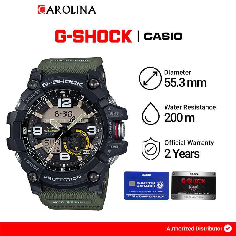Casio G Shock Mudmaster Gg 1000 1a Harga Terbaru Februari 2024