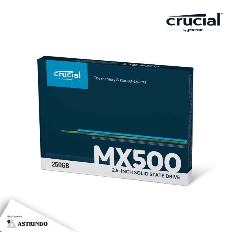 Jual Crucial MX500 SSD 250GB Sata 2.5 Inch CT250MX500SSD1 di