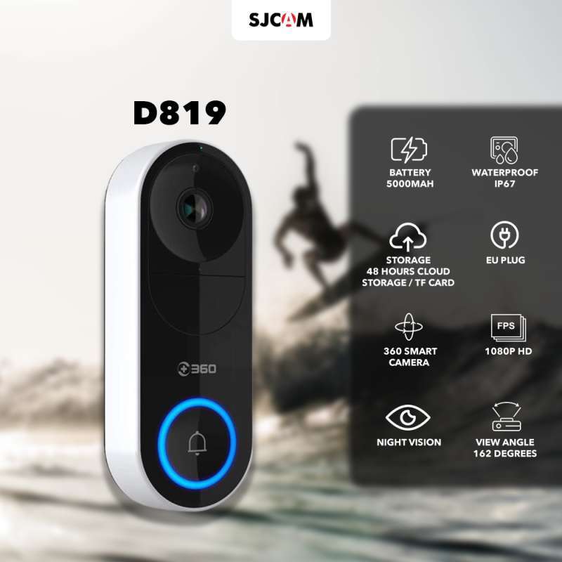 360 smart hot sale doorbell d819
