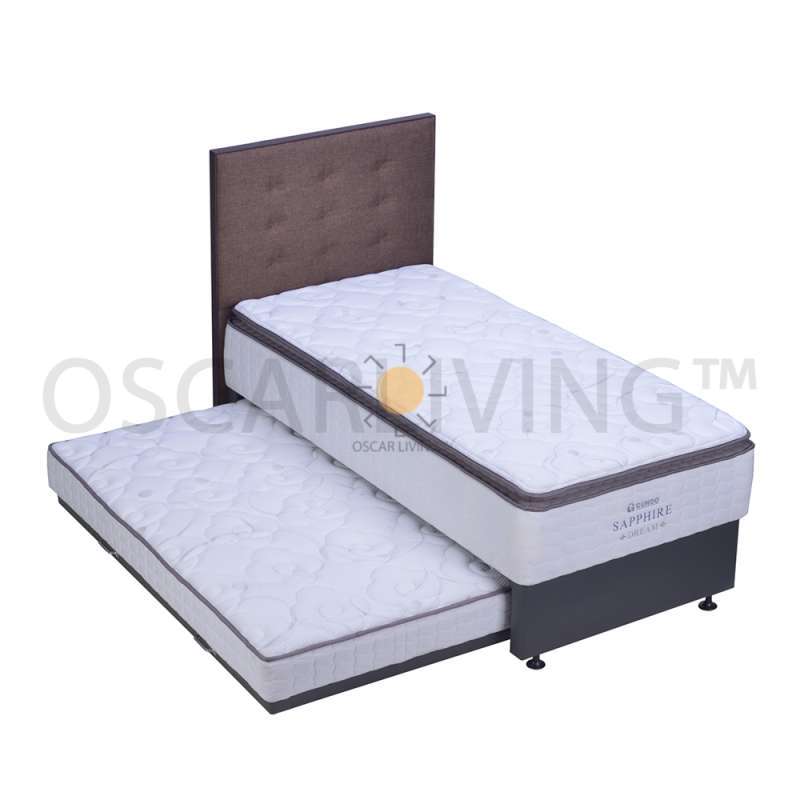 Promo Guhdo Sapphire Dream 2in1 Kasur Springbed Set Hb Nyc Fullset