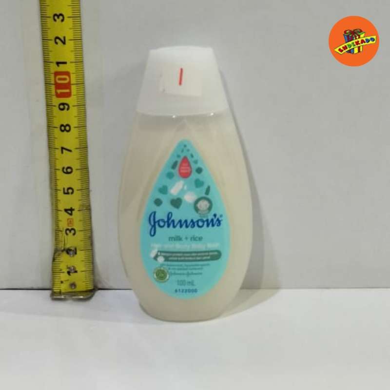 Jual Johnson's Milk+Rice Hair and Baby Bath 100ml Sabun Bayi di Seller Toko Endekado Makassar