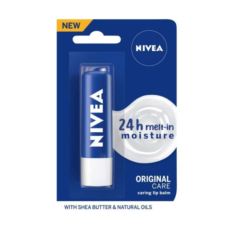 Jual Nivea Caring Lip Balm Shine Soothe And Protect Original