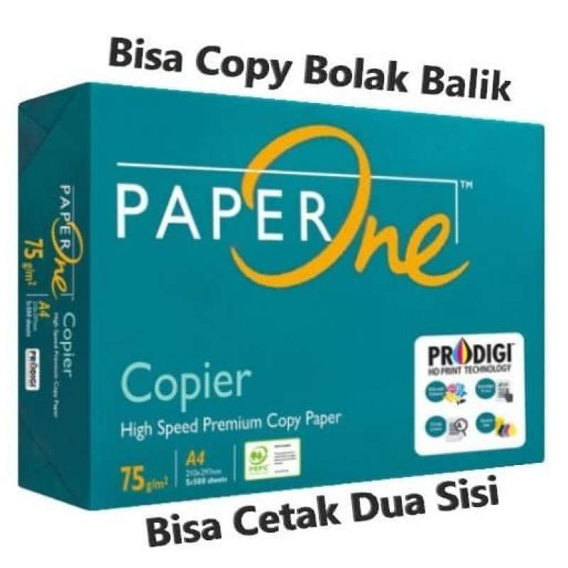 Jual Paper One A4 75Gr di Seller luckynines Kota Matsum III, Kota