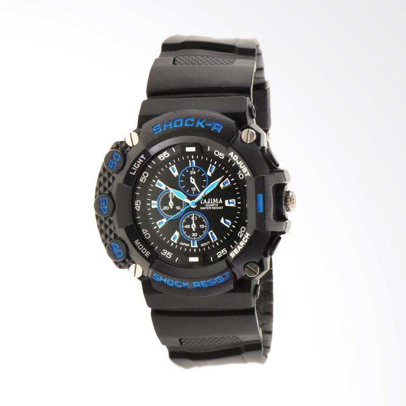 jual tajima analog jam tangan pria biru 5070 gc 01 jual tajima analog jam tangan pria biru 5070 gc 01