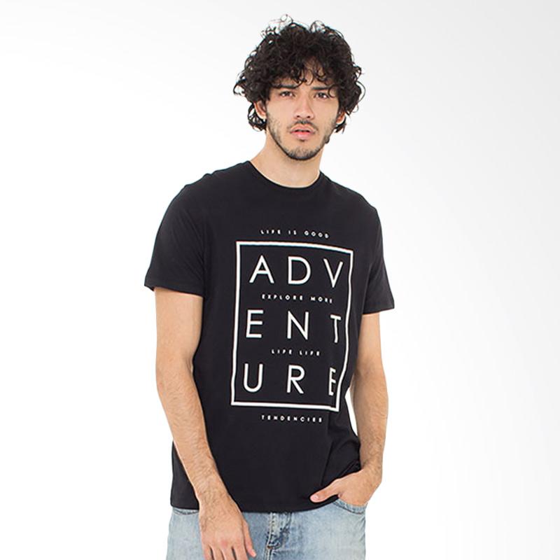jual tendencies adventure kaos pria hitam harga jual tendencies adventure kaos pria hitam harga