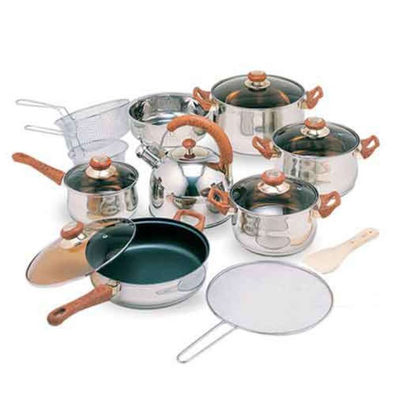 Jual Ox988fsn Jumbo Cookware Set Oxone, Panci Set Bagus New Cuci