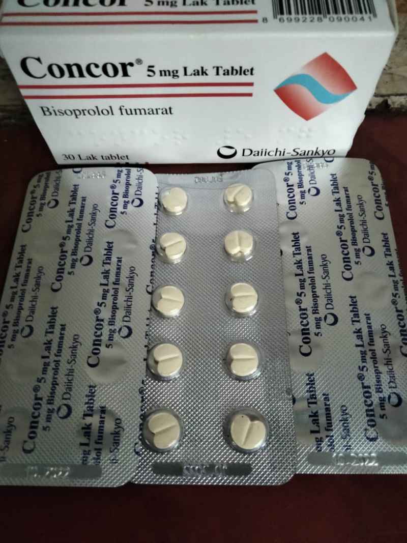 Jual Concor Obat Kesehatan (5 mg/ 10 Tablet/ Perstrip) di Seller