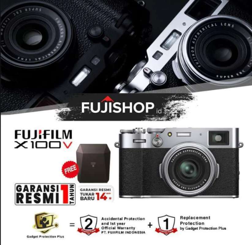 Jual Fujifilm X100V Fuji X100V Mirrorless Camera di Seller Fuji Shop ID Bali Official Store