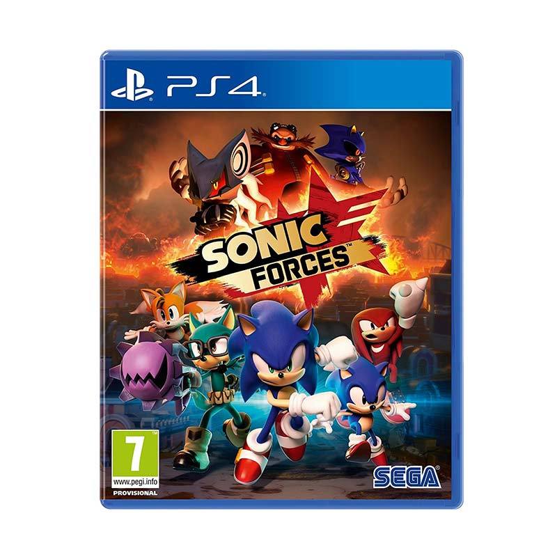 Jual SONY PS4 Sonic Forces R1 DVD Games Online - Harga 