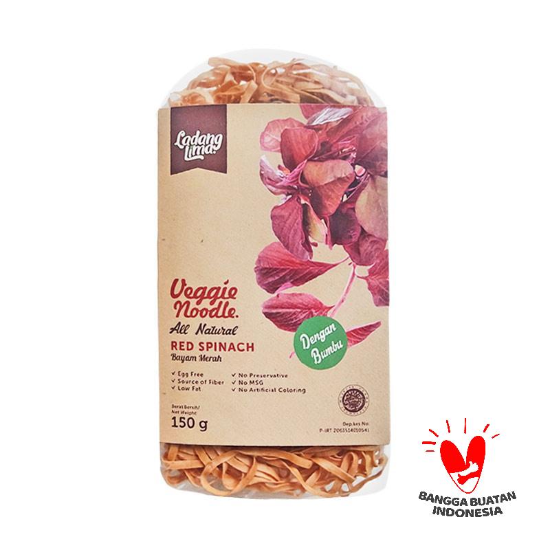 Jual Ladang Lima Veggie Noodle Red Spinach Mie Online