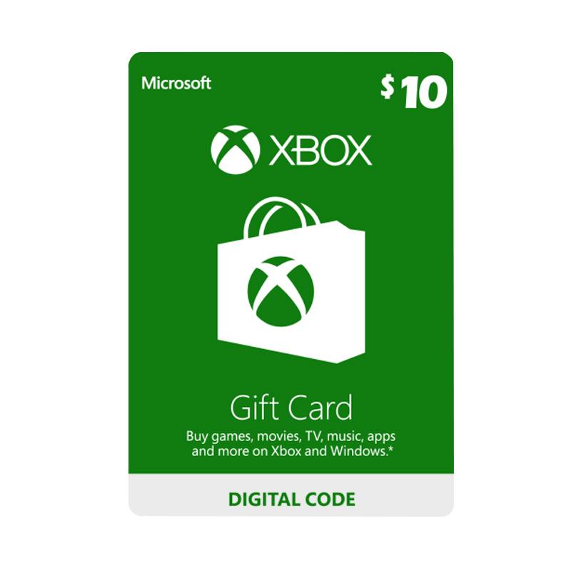 Jual Xbox Live Gift Card Voucher Game [USD 10] Online