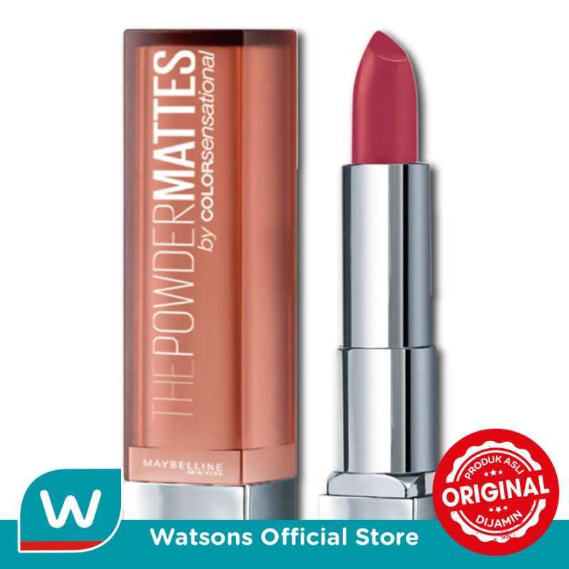 Jual Maybelline Color Sensational The Powder Mattes Lipstick Almond Pink di Seller WATSONS