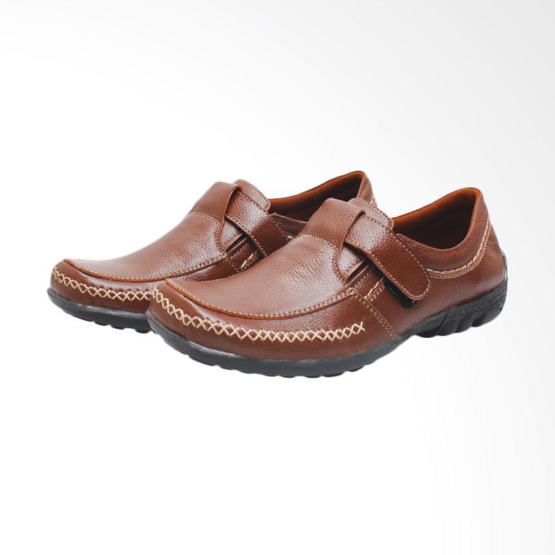 jual syaqinah kulit asli sepatu formal pria cokelat 235 jual syaqinah kulit asli sepatu formal pria cokelat 235