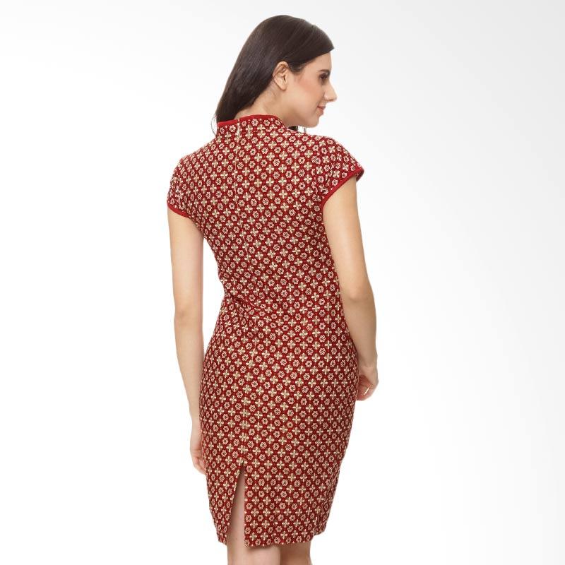 Jual Parama Batik Cheongsam Chinese New Year 2 Midi Dress ...
