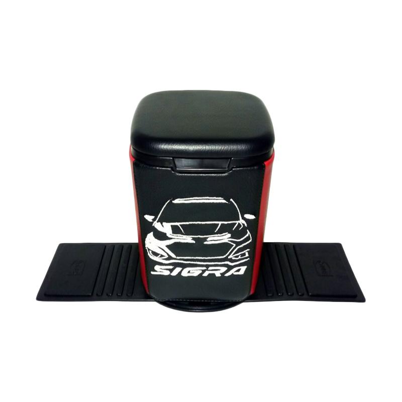 Jual Godwin Austen Sigra Tempat Sampah Mobil - Hitam Merah