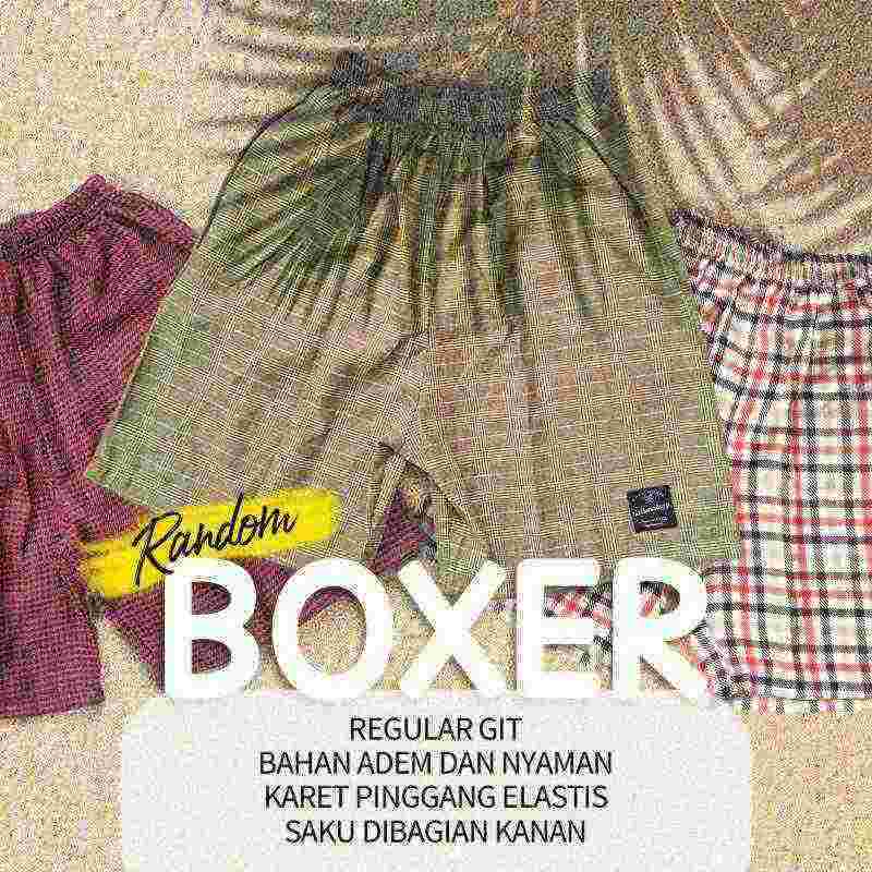 Promo Cottonology Paket Boxer Pria [02/ 3 pcs] Diskon 68% di Seller ...