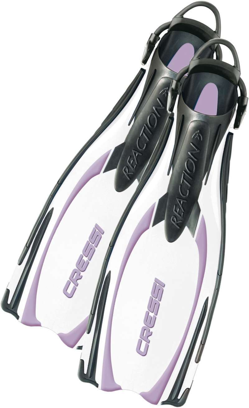 Jual Cressi Reaction Fins White / Lilac ML di Seller Benteng Selam