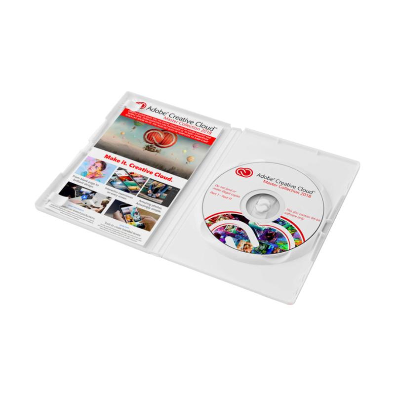 Jual Adobe Creative Cloud Cc 2018 Software With Dvd Box Master ...