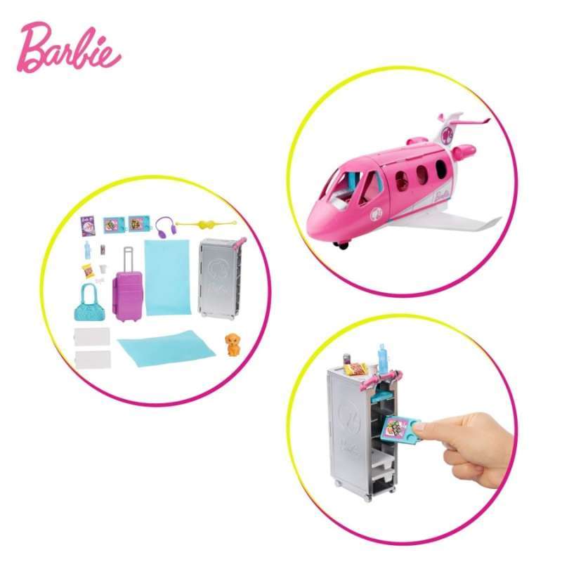 Jual Barbie Dreamplane Playset Mainan Boneka Anak Perempuan di Seller Mattel Official Store
