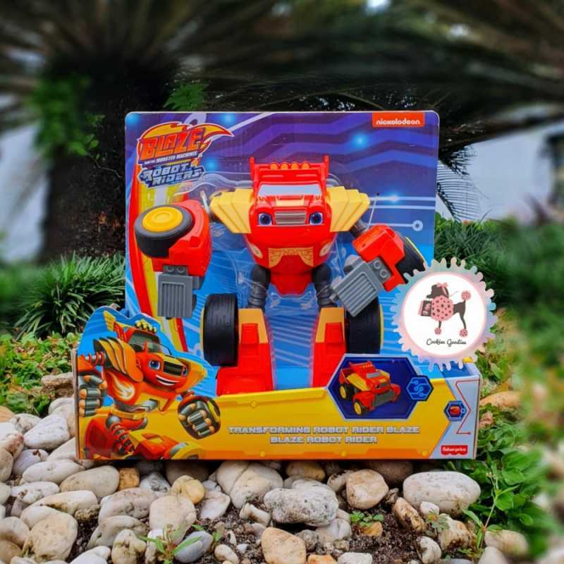 Jual Blaze and the Monster Machine Transforming Robot Rider Blaze di ...
