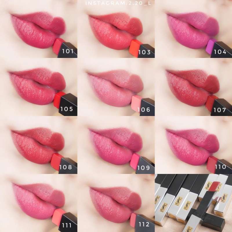 Jual YSL RPC The Slim Sheer Matte Lipstick (BOX TESTER) BPOM di Seller