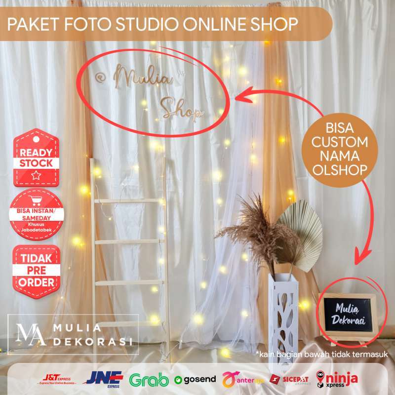 Jual Dekorasi Backdrop Online Shop Lengkap Background Foto Studio