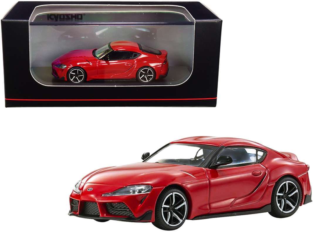 Jual Toyota GR Supra RHD (Right Hand Drive) Red 1-64 Diecast Model Car ...