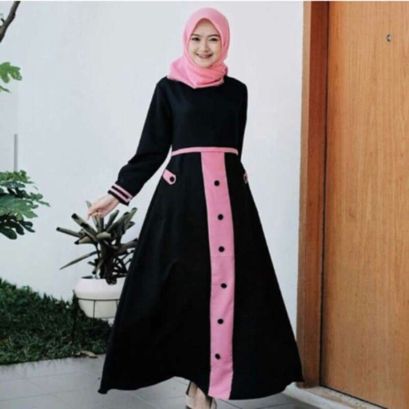 Jual FASHION WANITA TIA DRESS PAKAIAN MUSLIM WANITA di Seller