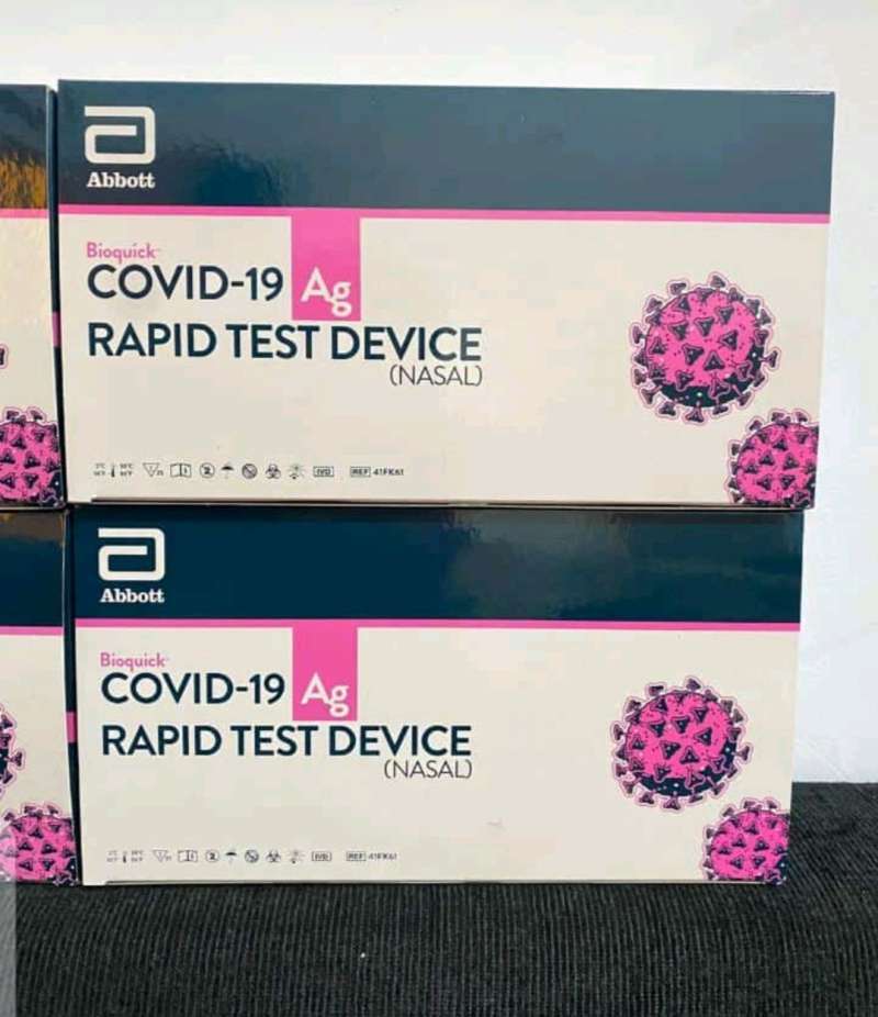 Jual Antigen abbott Bioquick Nasal 25 Test Kit AKD exp 2024 di Seller