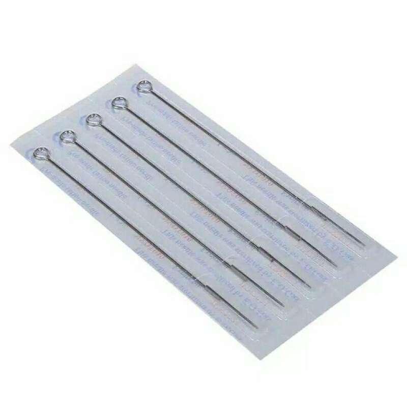 Jual JARUM NEEDLE TATTTOO RL, RM, M1 TATTOO NEEDLE TATTOO ARSIR GARIS