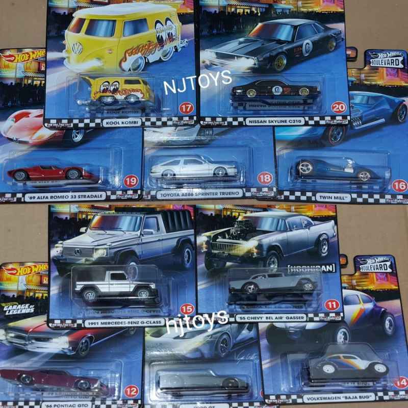 Jual Hot Wheels Boulevard Seri C D gasser kool Kombi di Seller NJTOYS